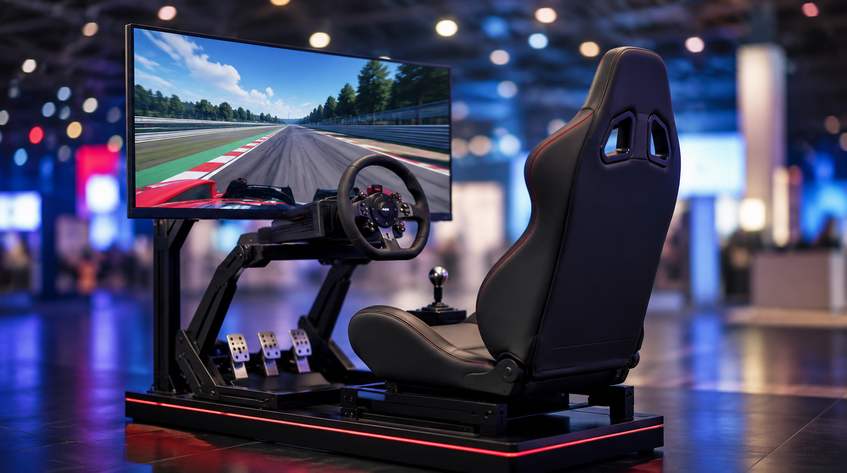 Fahrsimulator für Events und Messen: